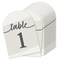 Big Dot of Happiness Champagne Elegantly Simple - Wedding Receptions, Parties or Events Double-Sided 5 x 7 inches Cards - Table Numbers - 1-20